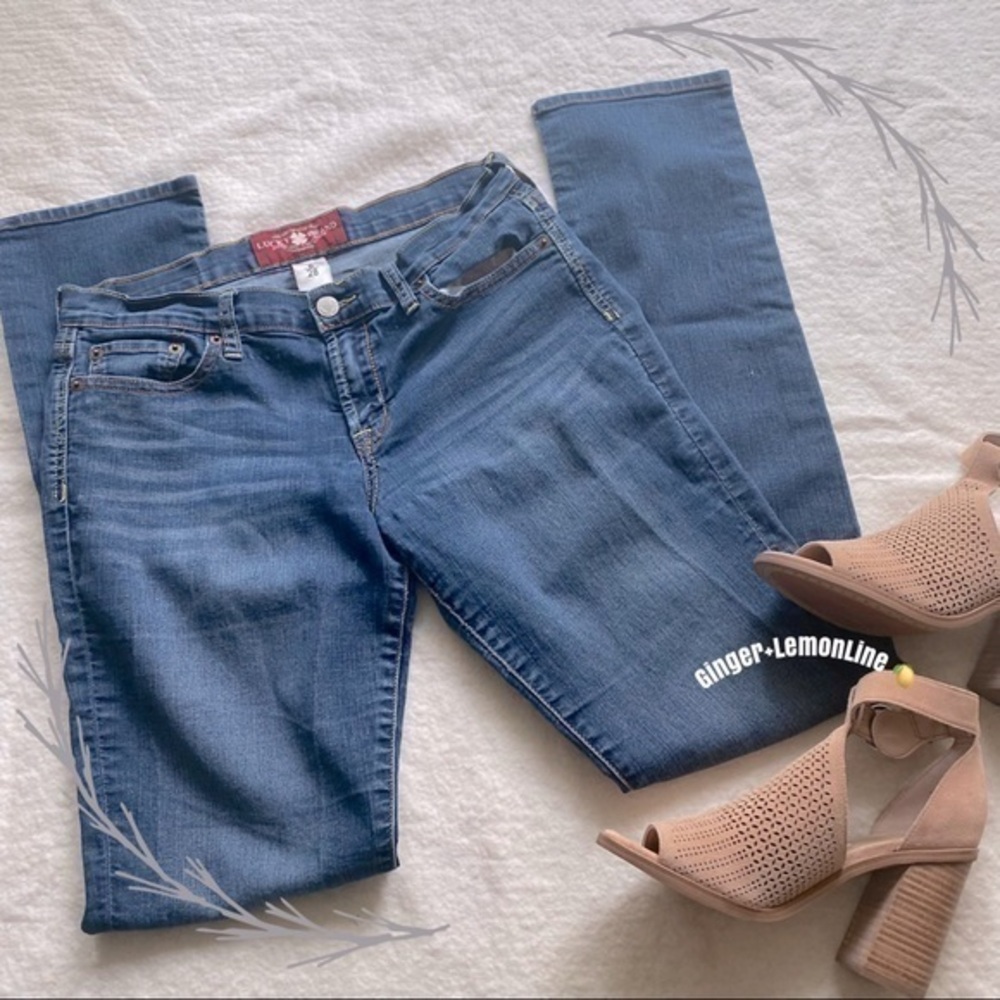 Lucky Brand Slim Fit Denim Jeans | Women's Size 6 / 28 | Classic Blue Wash